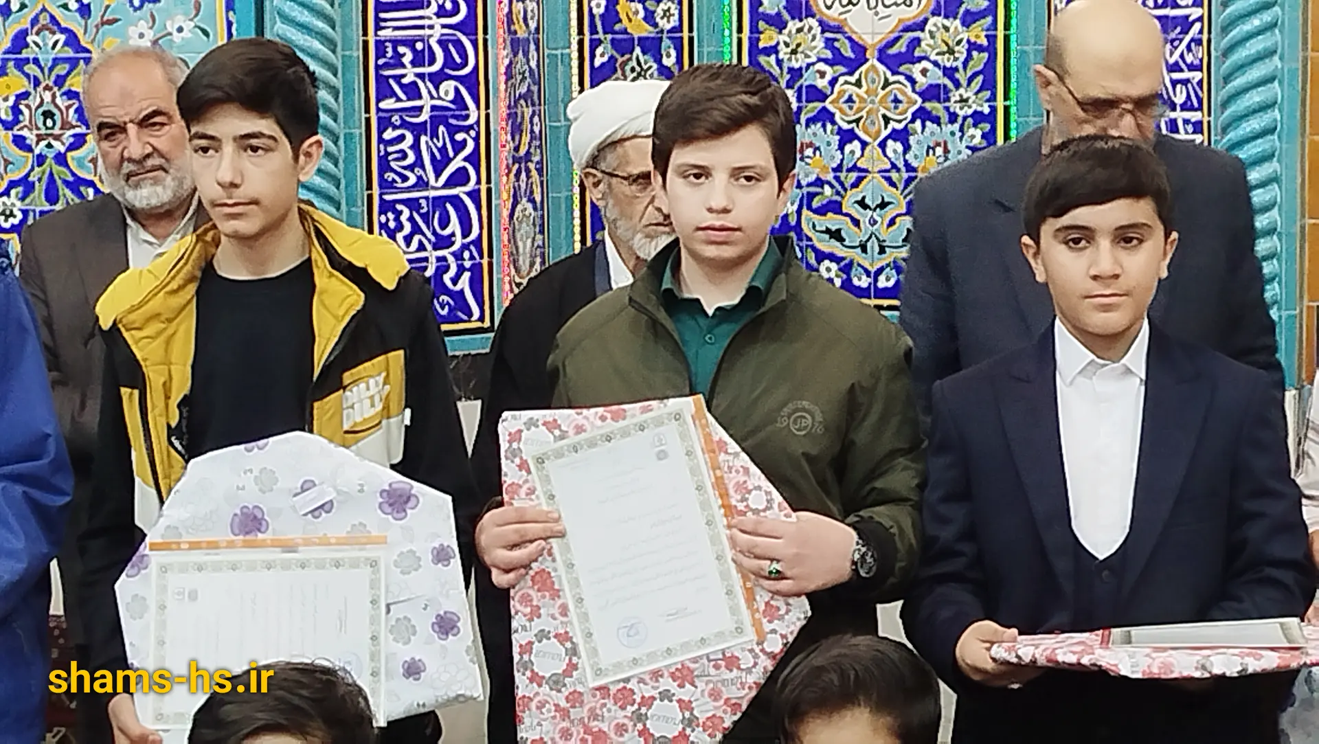 امیرعلی گل‌محمدی - مقام اول مسابقات اذان